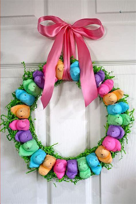 14 Diy Easter Wreaths To Make This Spring Homemade Easter Door Wreath