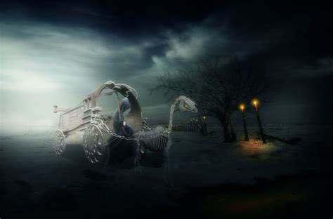 Photo Manipulate An Eerie Grim Reaper Scene In Photoshop Photo Editing