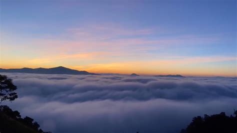Splendid Sea Of Clouds At Mount Jiezhuo In Sw China Cgtn