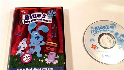 Blues Clues Blues Big Musical Movie Nick Jr Cartoon Dvd Movie