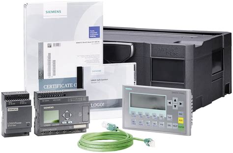 Sps Starterkit Siemens Logo Starter Kit 1224 0ba7 Kp300 Basic Mono 6av2132 0ha00 0aa0 12 V