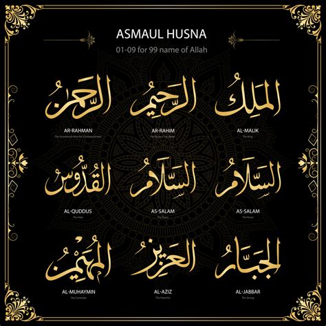 Buy Asmaul Husna Islamic Poster Sticker Paper Poster X Inch Online From Shopclues