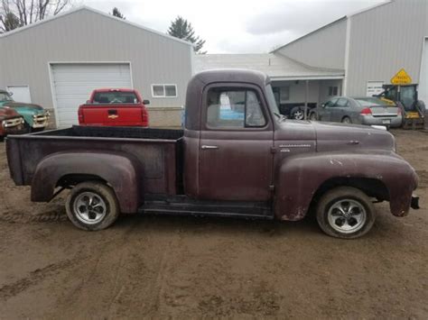 1955 International 100 Pickup Truck Short Box 12 Ton For Sale Photos