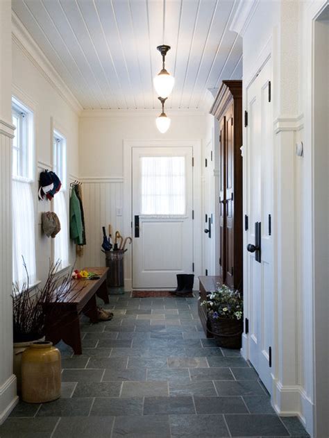 Try cabinetry for larger laundry room spaces. Linoleum Mudroom Floor Home Design Ideas, Pictures ...