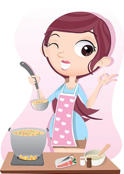 Girl Eating Soup Illustrations Royalty Free Vector Graphics And Clip Art