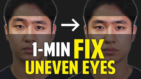 If one side of your eye has droopy eyelids, or if you have uneven eyelids how would that affect your body? Fix Uneven Eyes｜Facial Asymmetry in 1-Minute｜Balancing ...