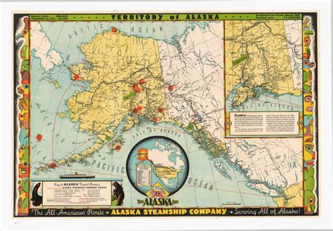 Territory Of Alaska Curtis Wright Maps