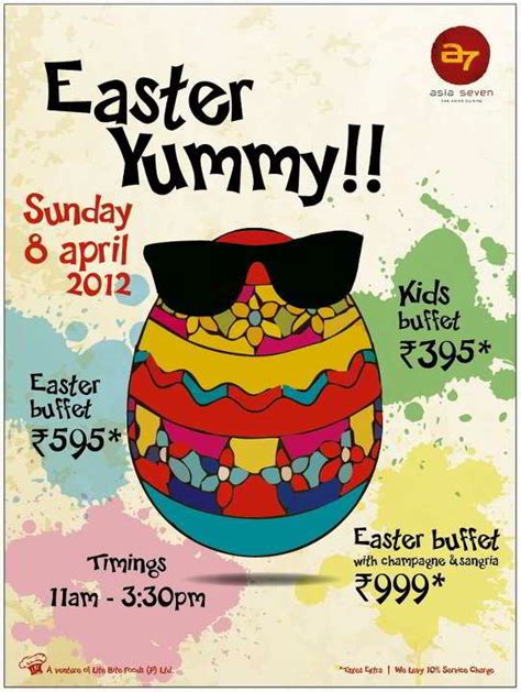 easter yummy easter celebrations at asia seven on 8th april 2012 events in delhi ncr
