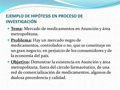 Ejemplo De Hipotesis De Una Investigacion Ejemplo Sencillo Images