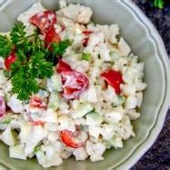 Crab Salad With Cucumber And Tomato Recipe Natasha S Kitchen