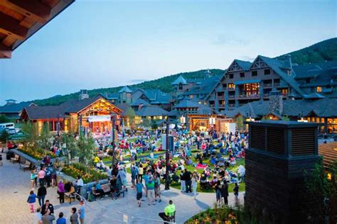 Spruce Peak At Stowe Completes Village Center Part Of Its 500 Million