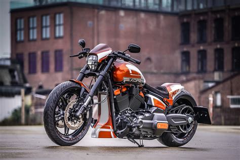 Thunderbike One 17 Harley Davidson Fxdr Softail Custom Bike Project