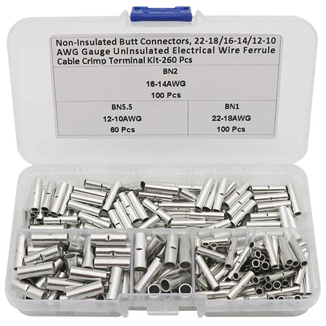 Other Wire Cable And Conduit Electrical Wire 100 Non Insulated Wire Pin Terminal Connectors