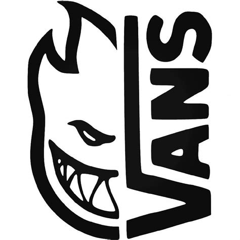 Vans X Spitfire Logo Vinyl Decal Sticker Ballzbeatz Com
