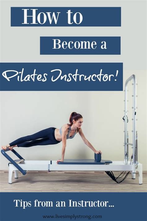 Read on for the 6 steps you need to have in your game plan! Want to be a Pilates Instructor? Here are the most ...