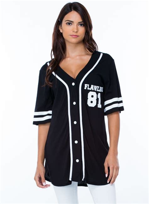 Baseball Jersey Girl Fashion Depolyrics