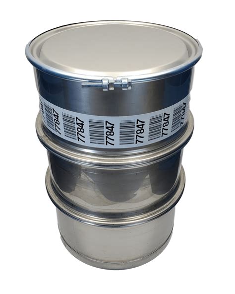 55 Gallon Used Stainless Steel Barrel | Open Head