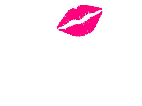 Pink Kiss Mark Clip Art At Vector Clip Art Online Royalty