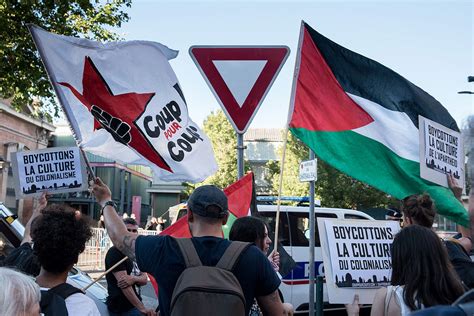 Toulouse Protest Takes The Streets Against Culture Of Apartheid And