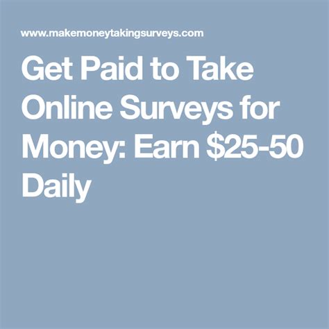 Join Free And Take Surveys For Money Earn Extra Cash Doing Paid Online