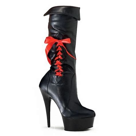 pole dancing appeal boots 15 centimeters high heel boots in the crystal fine with 15 cm