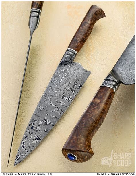 Kitchen Knives Dragons Breath Forge Custom Blacksmith Knives