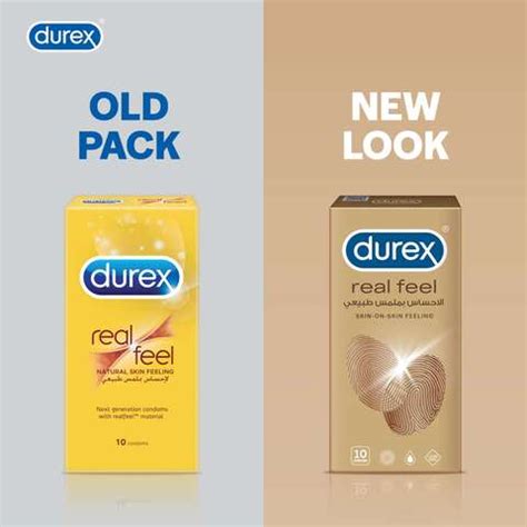 Buy Durex Real Feel Non Latex Condoms Clear Pcs Online Shop Beauty Personal Care On
