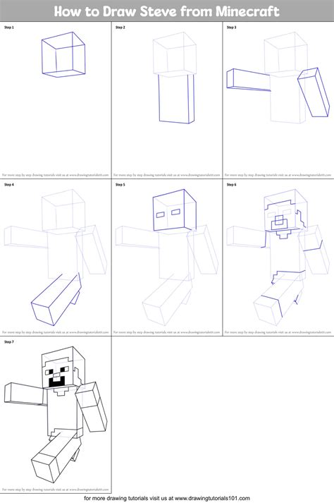 Minecraft Pictures To Print And Draw