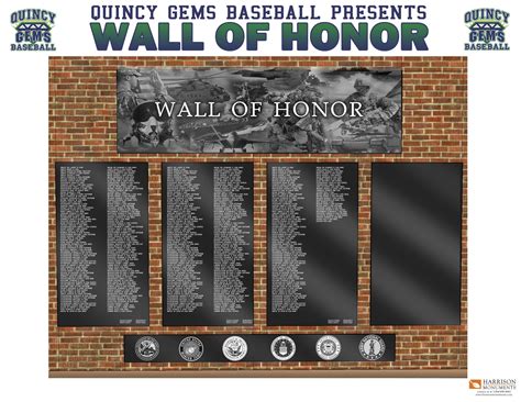 Wall Of Honor Wall Of Honor Wall Honor