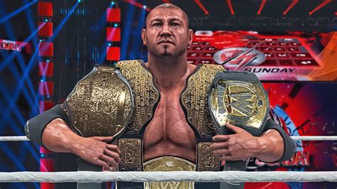All Batista World Championship Wins Wwe 2k20 Enhanced Mods Youtube
