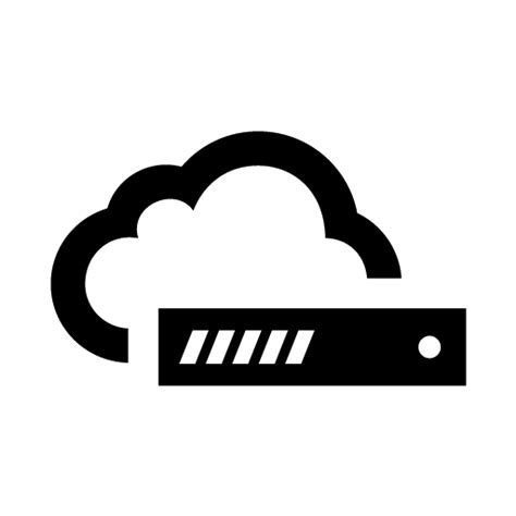 Cloud Server Icon Png