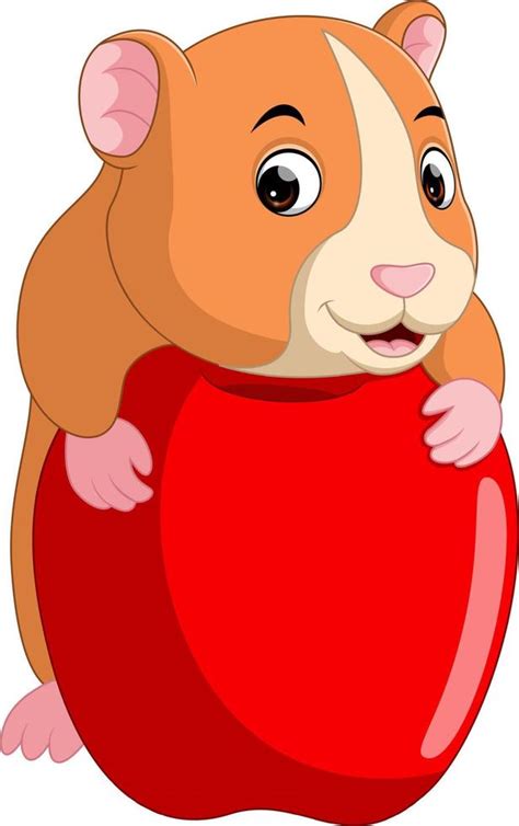 Cute Hamster Cartoon 7916972 Vector Art At Vecteezy