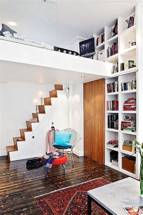 52 Stunning Tiny Loft Apartment Decor Ideas Loft Spaces Loft