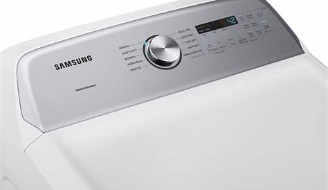 samsung 7.4 cu ft electric dryer manual