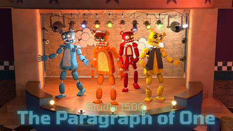 Stage Render With My Fnaf Ocs Rblender