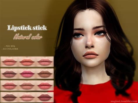 Angissis Lipstick Stick Natural Color