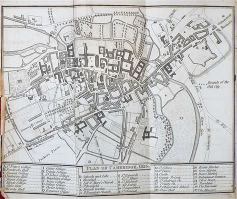 Antique Maps Of Cambridge