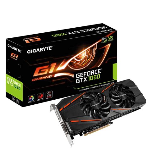 The republic of gamers graphics card are designed and built for the most demanding enthusiasts tuf gaming graphics cards add hefty 3d horsepower to the tuf gaming ecosystem, with features. Gigabyte GTX1060 G1 GAMING 6G Gaming Graphics Card GV-N1060G1-GAMING-6GD | shopping express online