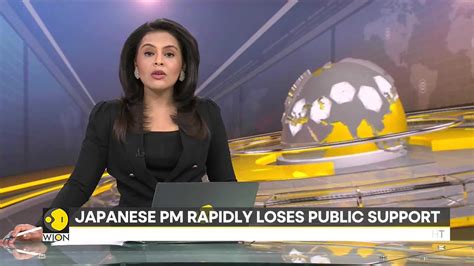 Japan Pm Kishida Rapidly Loses Public Support Ratings Drop To