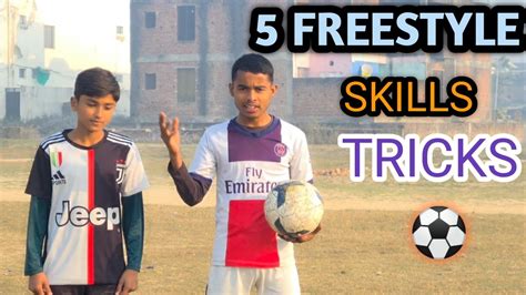 5 Easy Jugglingfreestyle Skills How To Learn Football Freestyle