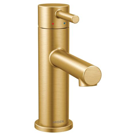 Moen offers a variety of bathroom and kitchen faucets, bathroom showering products and decorative accessories. MOEN Align Single Hole Single-Handle Bathroom Faucet in ...