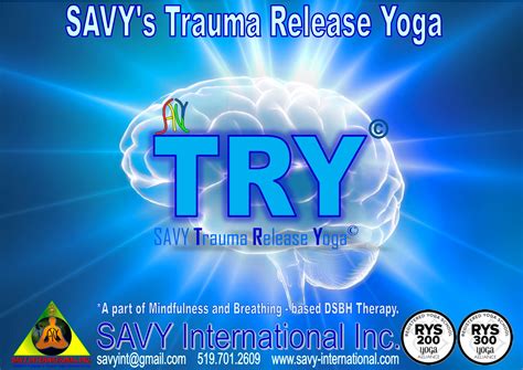 Savy Trauma Release Yoga Learn 7 Exercises Savy International Inc