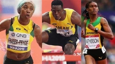 Jamaica Names 61 Member Track And Field Team For Tokyo Olympics