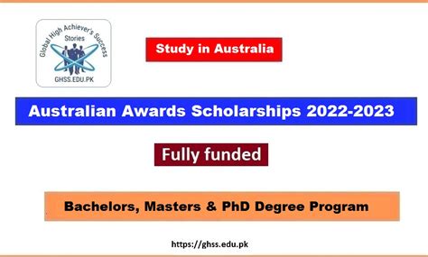 Australian Awards Scholarships 2022 2023 Fully Funded