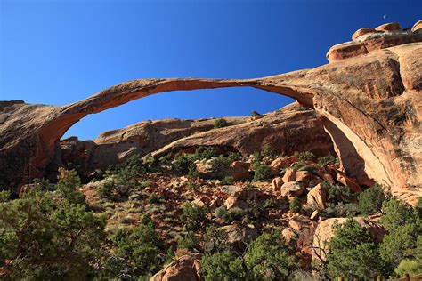 Landscape Arch In Arches National Park Photograph By Pierre Leclerc