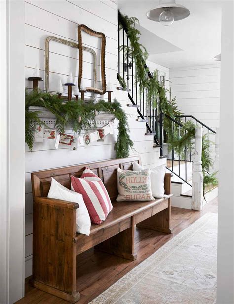 Decorate Your Staircase For Christmas Better Homes And Gardens