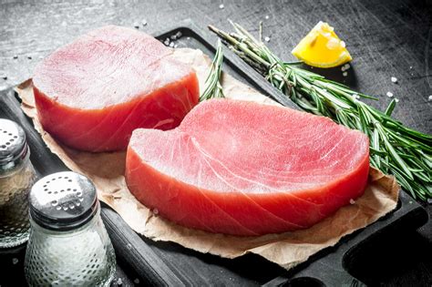 8oz Ahi Tuna Steak Seafoods Of The World Fresh Fish Market