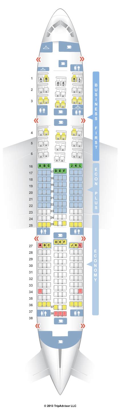 787 Dreamliner British Airways 787 Seat Map