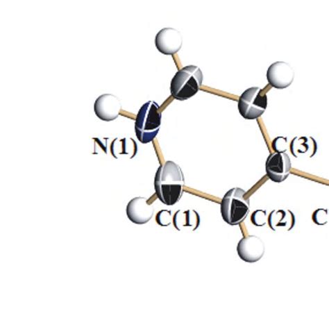 A Molecular Structure Of H 2 44 Bipy 2 Cr 2 O 7 2− Along C
