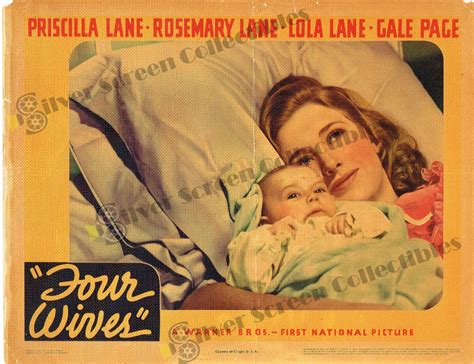 Four Wives 1939 Silver Screen Collectibles